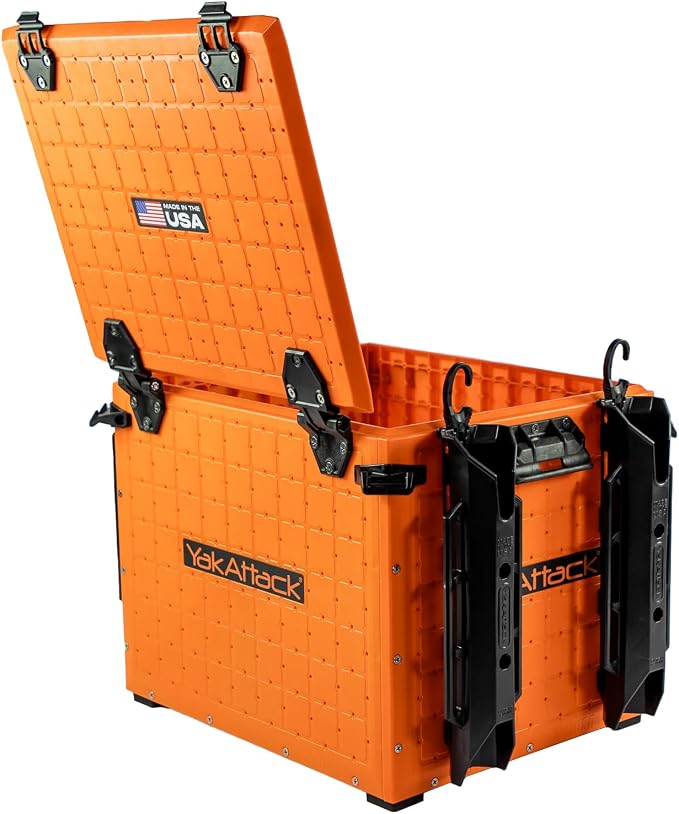 YakAttack BlackPak Pro 13" x 16" Kayak Fishing Crate - Image 4