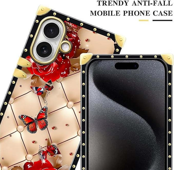for iPhone 17 Case Luxury Golden Decoration - Image 4