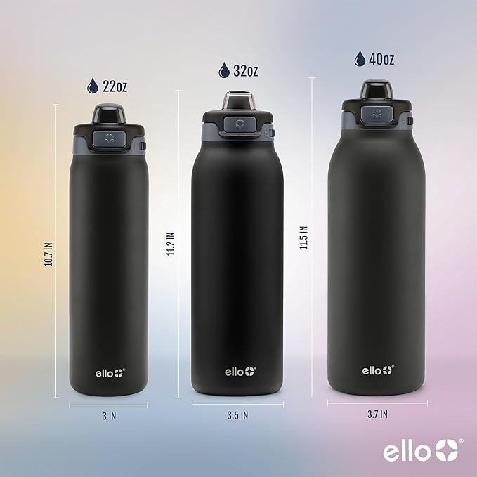 Ello Pop & Fill 22oz Stainless Steel Water Bottle - Image 6