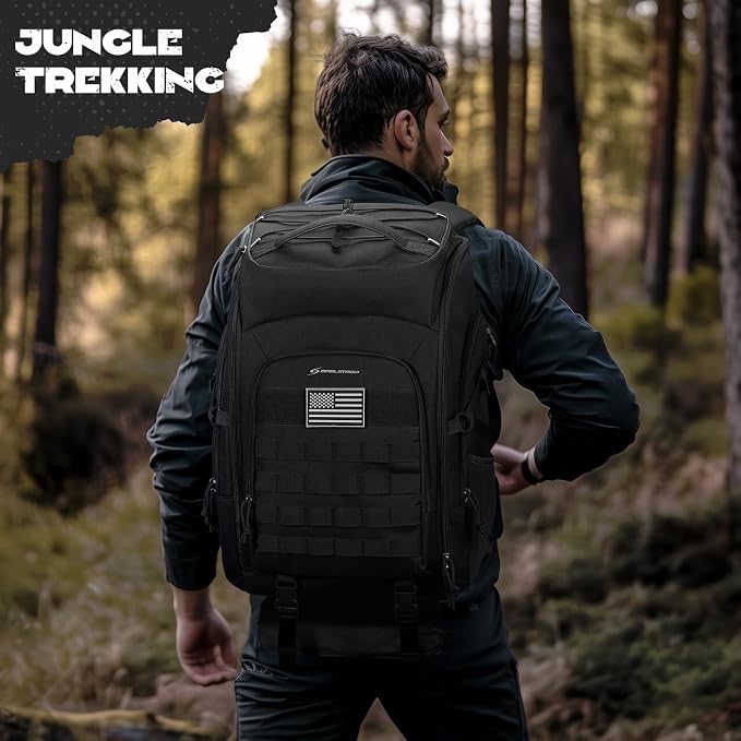 Maelstrom Tactical Backpack for Men, Water Resistant 40L Military Backpack - Image 6
