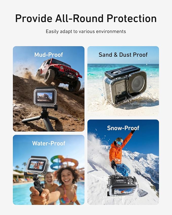 TELESIN Waterproof Case with Anti-Fog - Image 6