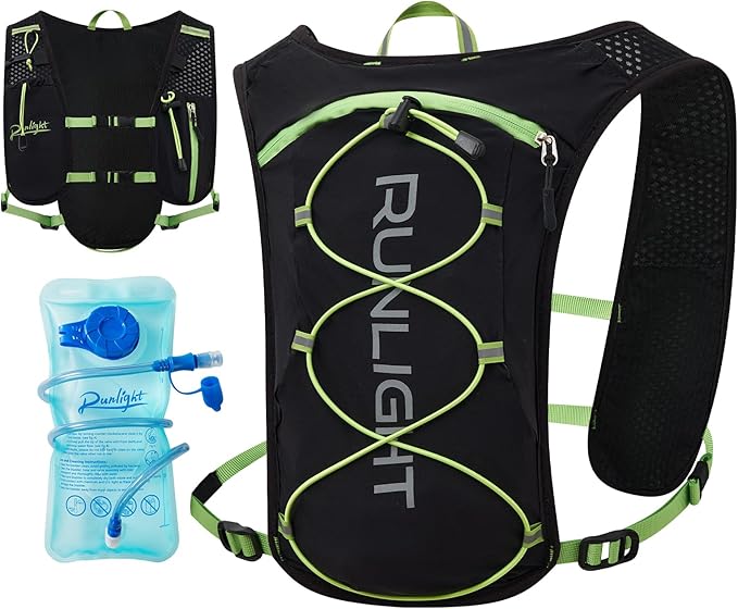 Runlight Running Vest for Women Men Lightweight Hydration Backpack Pack by OutdoorSports
