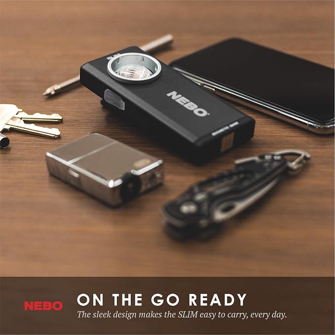 NEBO SLIM Pocket Flashlight | 500 Lumens, Rechargeable Mini EDC Work Light - Image 6