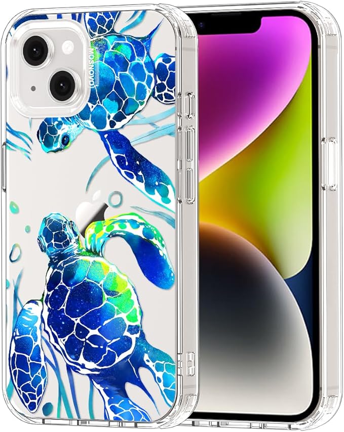 MOSNOVO for iPhone 13/14 Case | Military Grade 6.6ft Drop Tested | Clear by Mosnovo