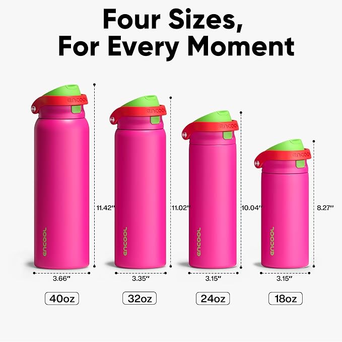 ENCOOL Leakproof Insulated Water Bottle - Image 9