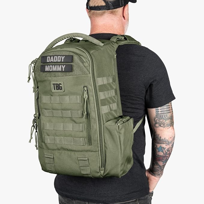 Tactical Baby Gear Daypack Tactical Diaper Bag Backpack - Image 9
