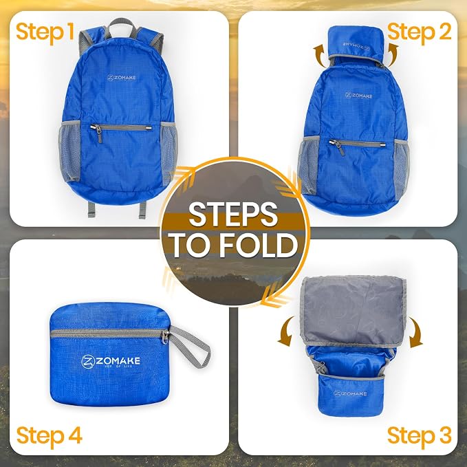 ZOMAKE Ultra Lightweight Hiking Backpack 20L - Image 5