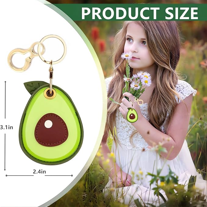 Leather Keychain Holder Case Compatible - Image 2