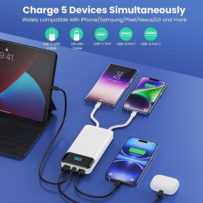 Portable Charger Power Bank 40800mAh - Image 3