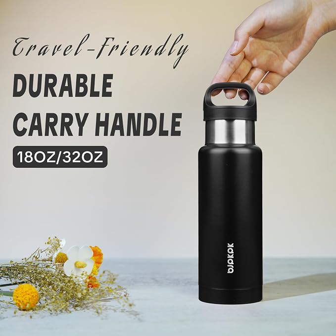 BJPKPK Insulated Water Bottle 18OZ Stainless Steel Water Bottle - Image 4