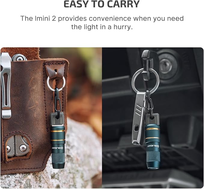 OLIGHT IMINI 2 EDC Rechargeable Keychain Flashlight, 50 Lumens Compact and - Image 7