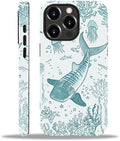 for iPhone 12 Pro Max Case, HH2 Ocean Whale Shark Hybrid 2 Layer Hard Shell by Unknown