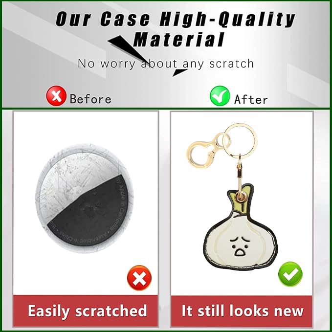 Leather Keychain Holder Case Compatible - Image 3