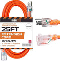 Iron Forge Cable Lighted Outdoor Extension Cord 25 Ft by IronForgeCable