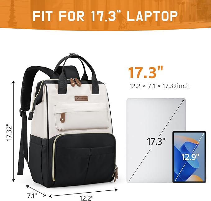 Maelstrom Laptop Backpack, Travel Backpack Gift - Image 4
