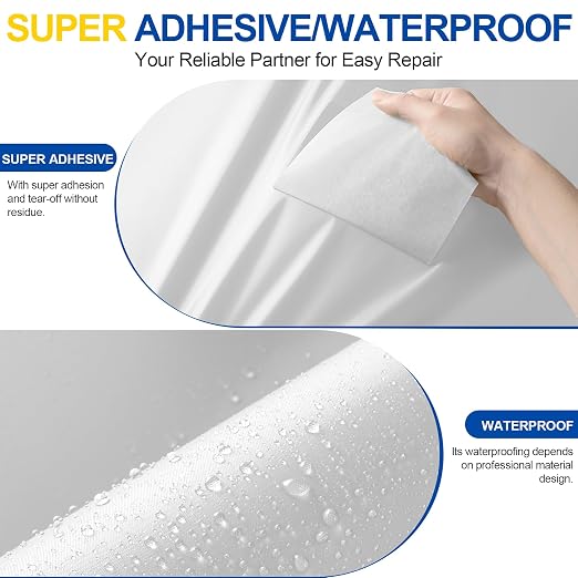 Fabric Repair Tape, Self Adhesive Nylon Repair Patch, Waterproof Outdoor Nylon - Image 3