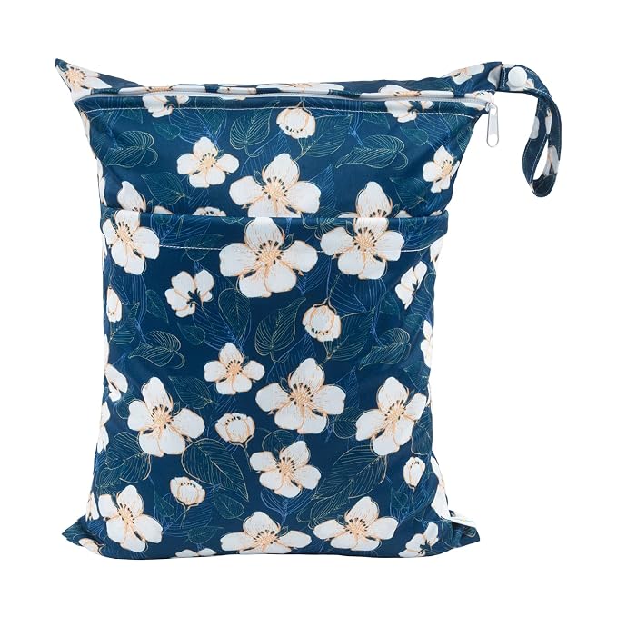 babygoal Wet Dry Bags for Baby Cloth Diapers, Washable Travel Bags, Gym Bag for - Image 4