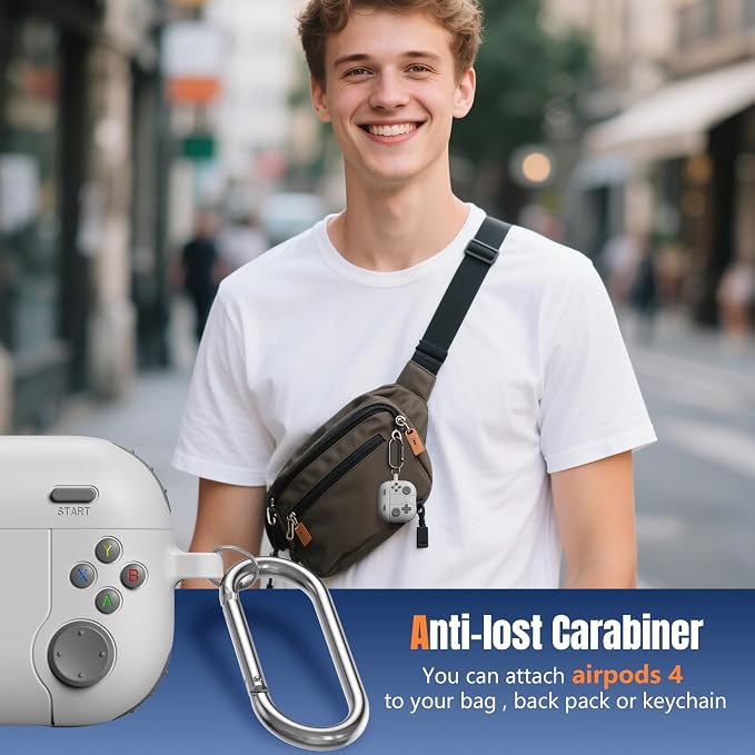 Getino Game Case for AirPods 4 2024 Cover - Image 8