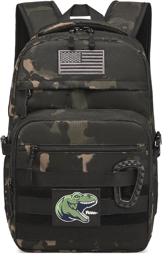 Kids Tactical Backpack Army Molle Bookbag Military Boys Backpack by SunForMorning