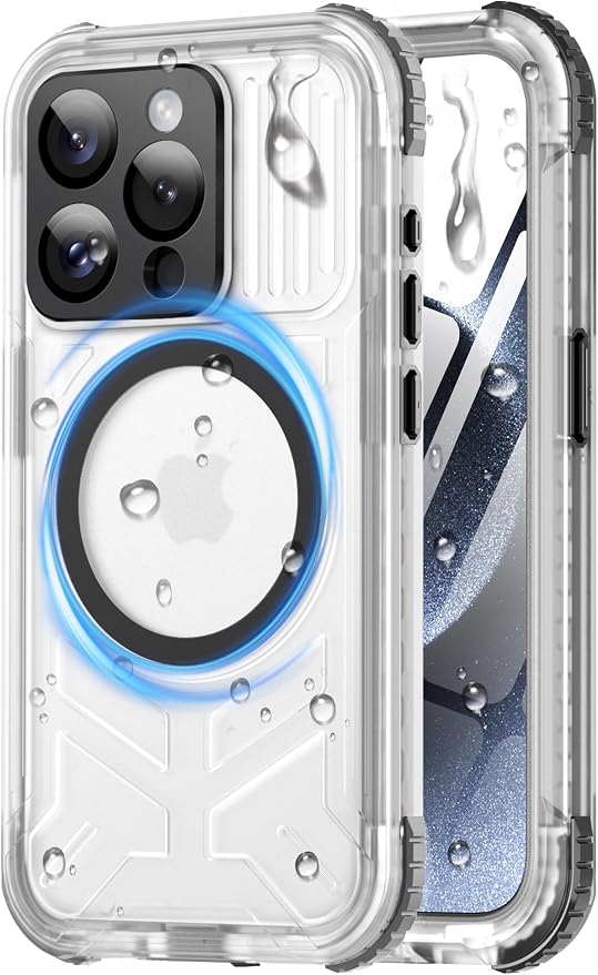 for iPhone 15 Pro Max Waterproof Case by Haireca