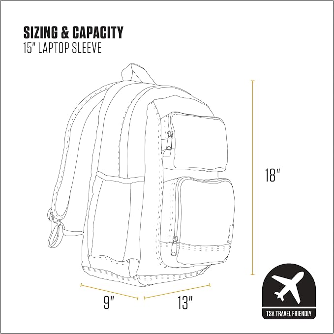 Carhartt 28L Dual-Compartment Backpack, Durable Pack - Image 5