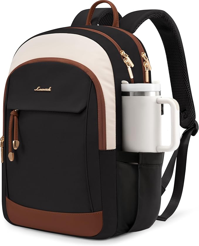 LOVEVOOK Laptop Backpack for Women, 15.6 inch Waterproof College Backpack Woman by LOVEVOOK