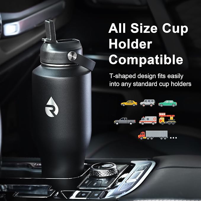 RAYMYLO 40 oz Insulated Water Bottle - Image 2