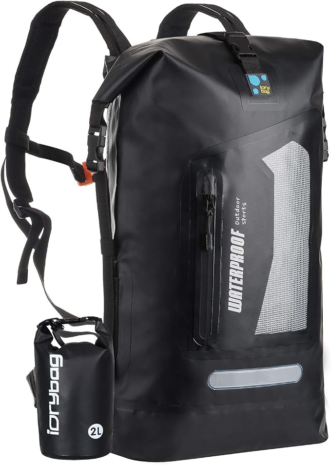 IDRYBAG Waterproof Backpack for Men 20L/30L/40L, Floating Dry Bag Kayak by iDrybag+