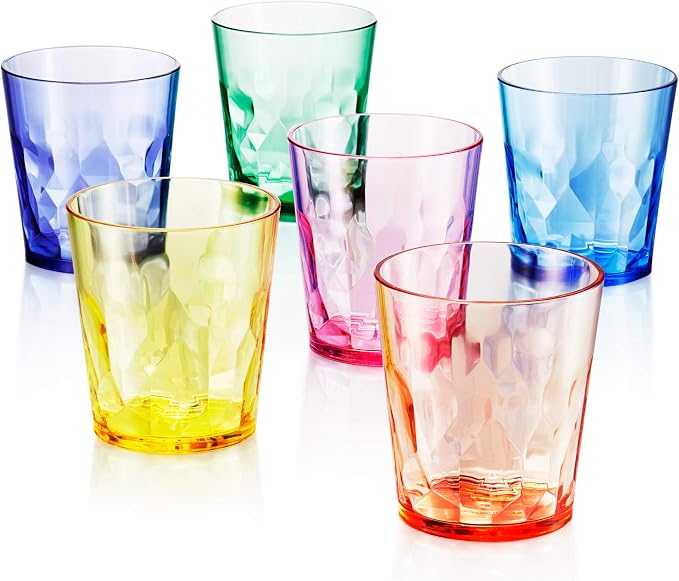 SCANDINOVIA - 13oz Unbreakable Premium Drinking Glasses Set of 6 - Made in - Image 2