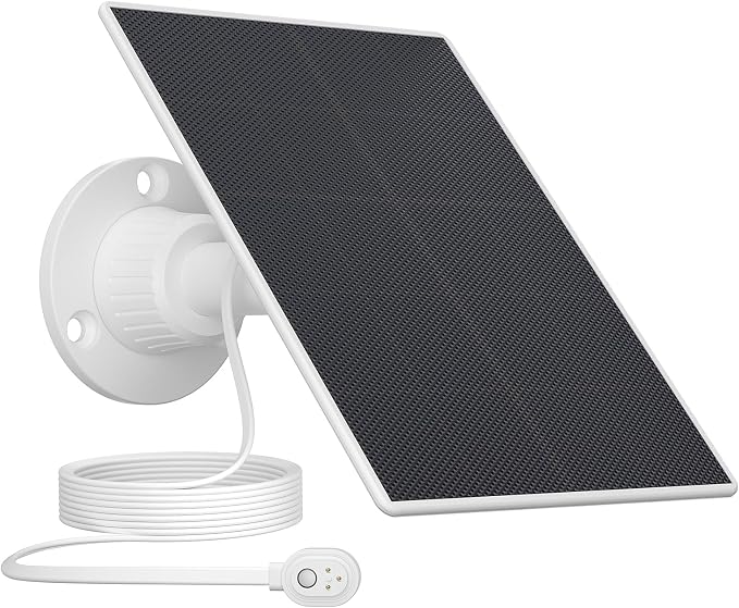 Solar Panel Charger for Arlo Pro 5s 2K/ Pro 4/ Pro 3/ Pro 3 floodlight/Ultra 2/ by Xwartre