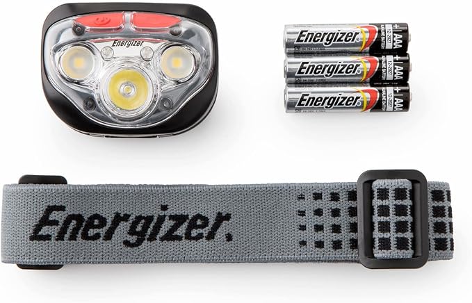 Energizer Vision HD+ LED Headlamp, Water Resistant Bright Headlamp - Image 8