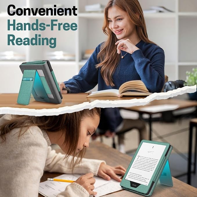 TNP Stand Case with Strap for Kindle Paperwhite 12th Gen 2024 / Kindle - Image 7