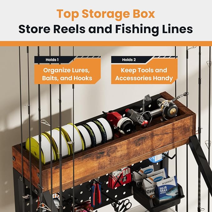 Fishing Rod Holder for Garage - Image 6