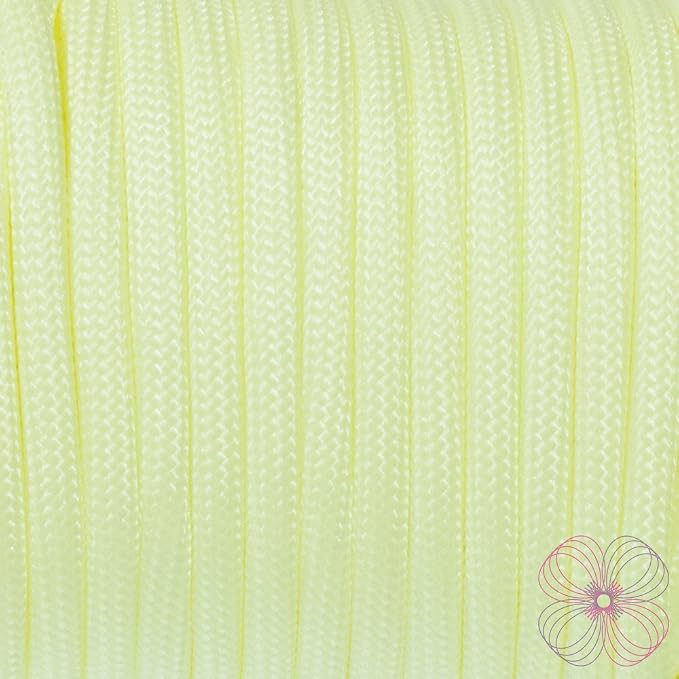 Craft County Glow in The Dark Zesty 21 Strand Luminous 550 Paracord – - Image 2