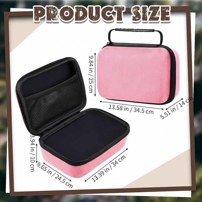 Relaxweex EVA Hard Case with Customizable Foam 13.5 x 9.8 x 5.5 Inch Protective - Image 2