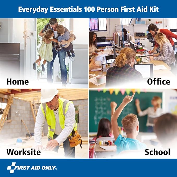 First Aid Only 91247 OSHA-Compliant First Aid Kit, All-Purpose 100-Person - Image 6