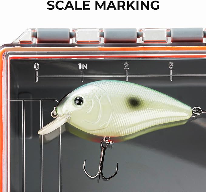 KastKing HyperSeal Waterproof Tackle Box, 3700 Deep Tackle Trays, Fishing - Image 5