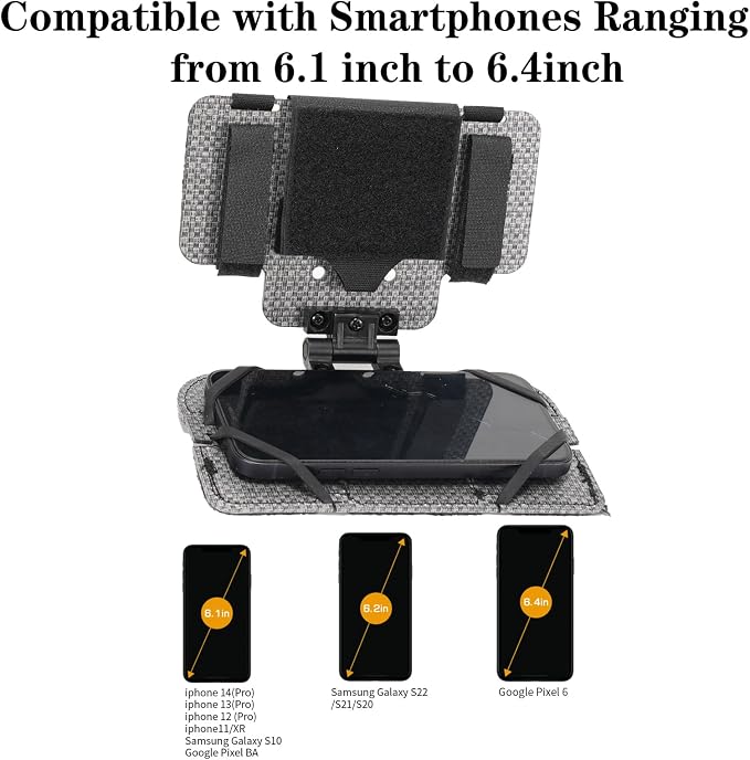 Outdoor Molle Phone Carrier, Lightweight Foldable Navigation Board - Image 3
