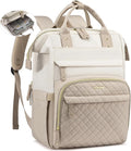 LOVEVOOK Laptop Backpack for Women, 15.6'' Waterproof Nurse Bag Teacher Work by LOVEVOOK