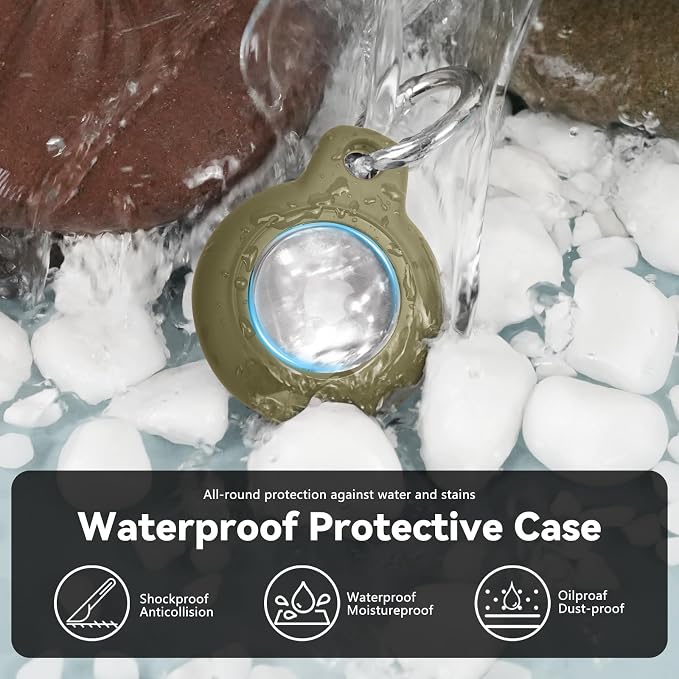 for Apple AirTag 2nd & 1st Gen, Waterproof Case - Image 4