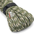 PSKOOK Survival Paracord Parachute Fire Cord Survival Ropes Red Tinder Cord PE by PSKOOK