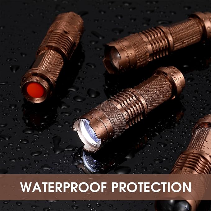 Fumete 20 Pieces LED Flashlight Mini 3 Mode Tactical Torch Small Water - Image 5
