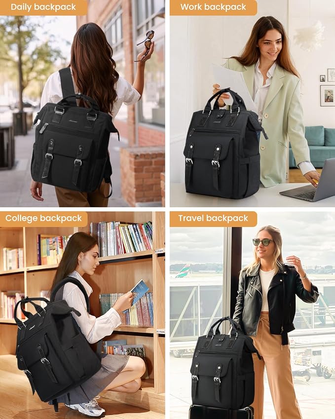 LOVEVOOK Extra Large Travel Laptop Backpack - Image 9