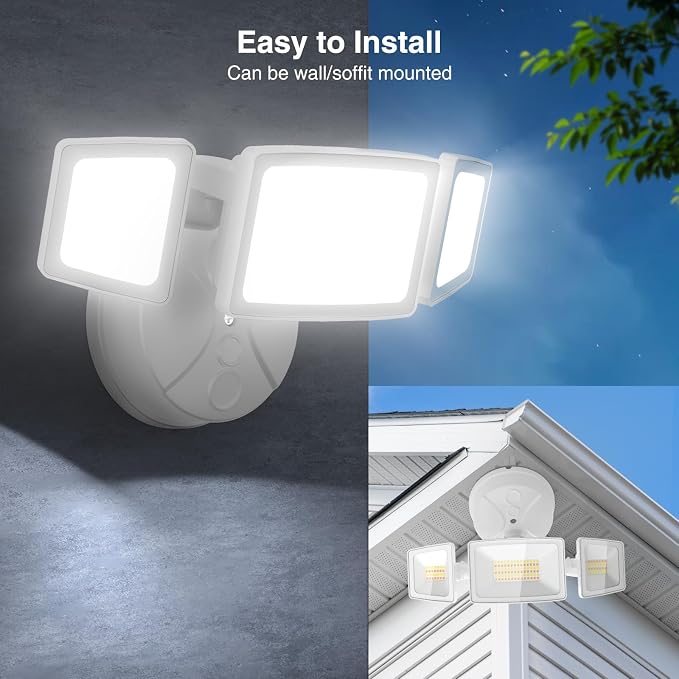 Onforu 55W Smart LED Flood Lights Outdoor, Tunable 2700K-6500K, APP Control - Image 7