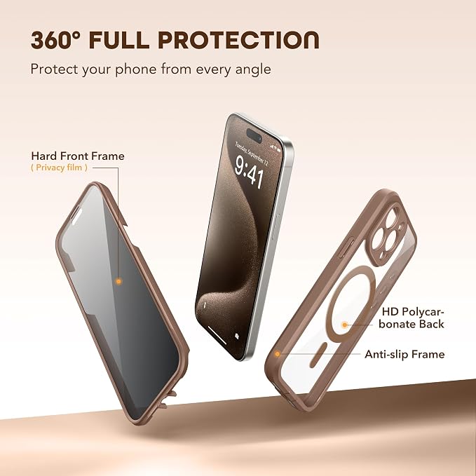 TIESZEN for iPhone 15 Pro Max Case, Compatible - Image 3