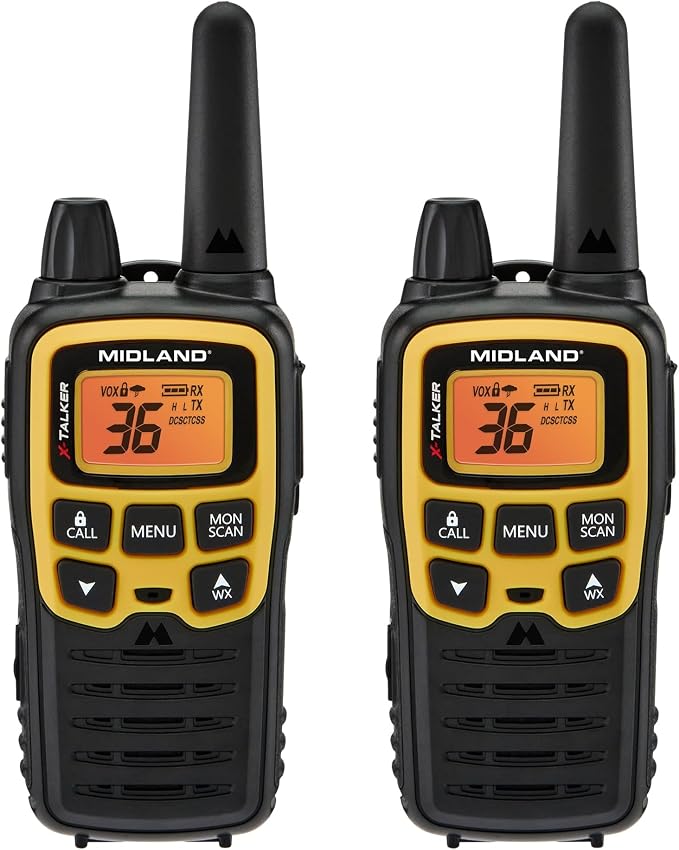 Midland® - T61VP3 X-TALKER - Two-Way Radio - 36 Channel FRS- Long Range Walkie by MidlandRadio