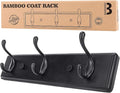 Badiano Wooden Coat Rack, Wall-Mounted Organizer by BADIANO