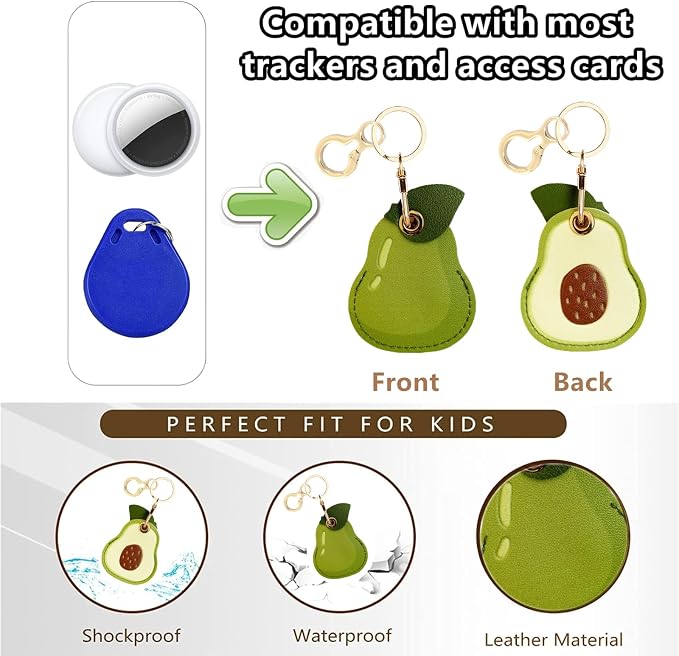 Leather Keychain Holder Case Compatible - Image 4