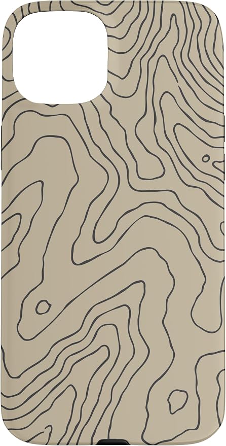 Coyote Country Guide Lines Topographical Contour Map Case by Unknown