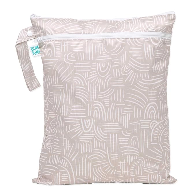 Bumkins Waterproof Wet Dry Bag for Baby, Swim Suit, Cloth Diapers, Pump Parts by Bumkins